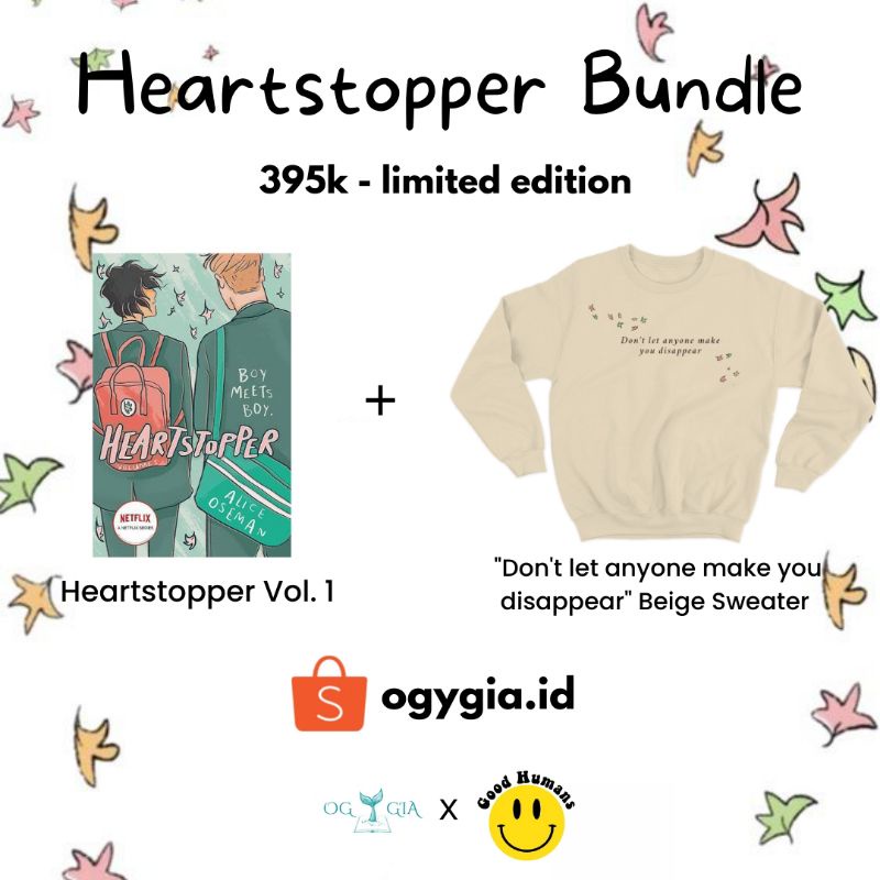 Heartstopper Bundle Limited Edition [Ogygia x Good Humans]