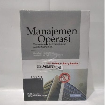 BUKU MANAJEMEN OPERASI EDISI 11 HEIZER RENDER TERMURAH