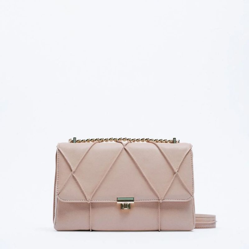 ZRA GEOMETRICAL CROSSBODY BAG