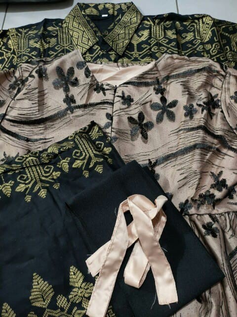 Batik Couple Set Kebaya Kintana Premium Hq • Kebaya Brukat Katun Prada