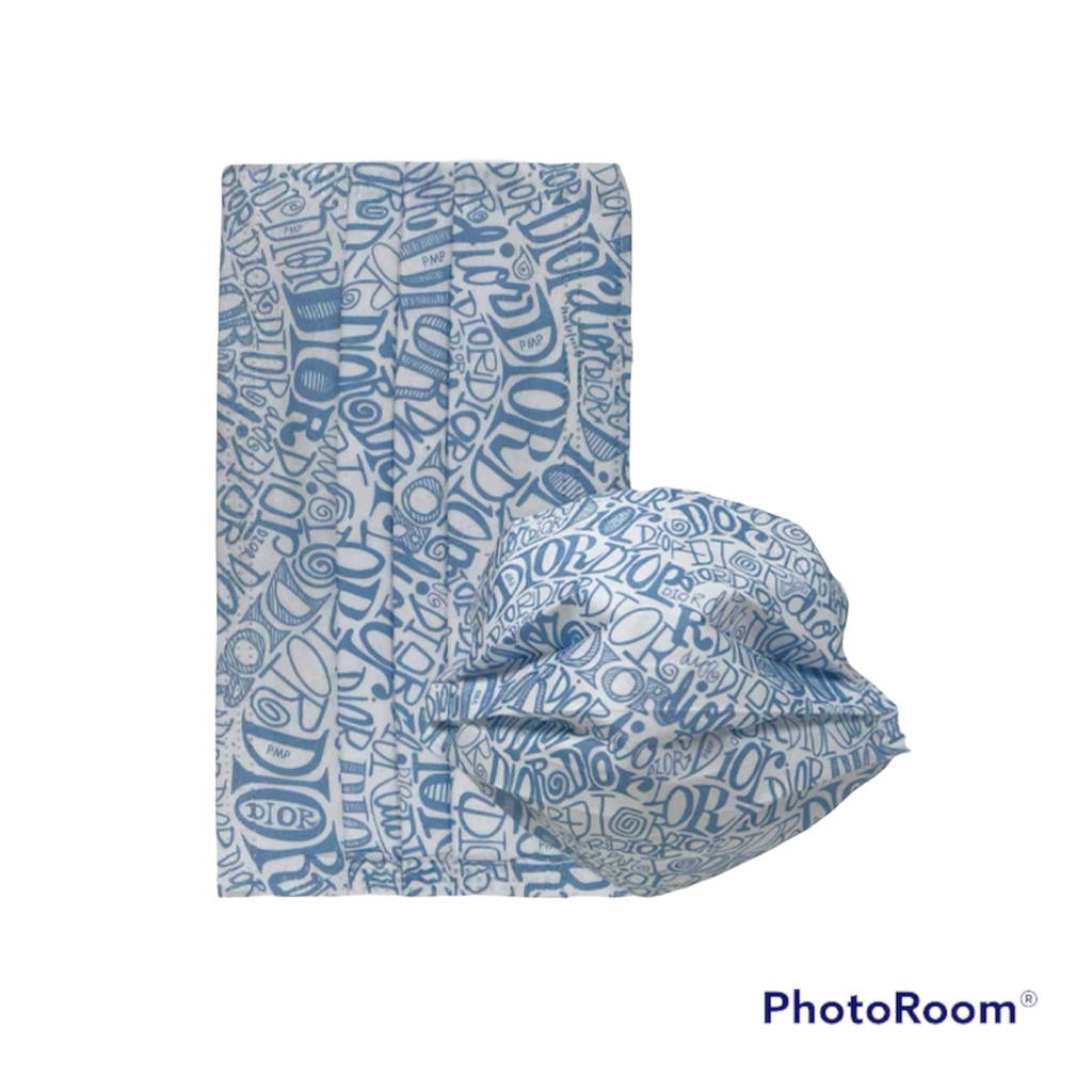 Masker Dewasa Premium Dior Blue 3 Ply - Satuan