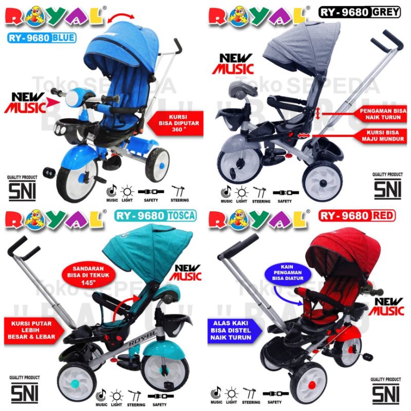 TB - Sepeda Roda 3 ROYAL RY-9680