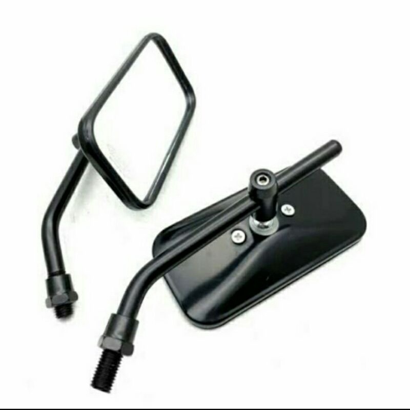 Spion Kotak CB - Spion Kotak Hitam - Spion Kotak Klasik Hitam Variasi