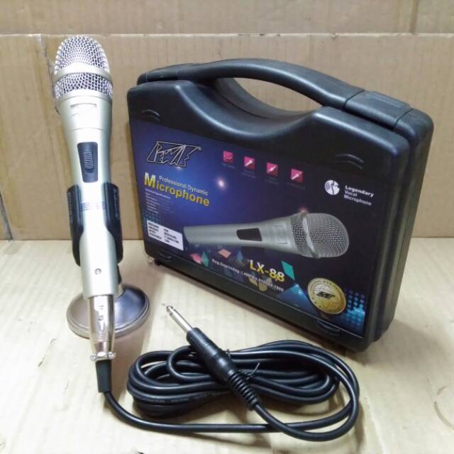 MIC KABEL PEWIE LX 88 PROFESIONAL DYNAMIC MICROPHONE