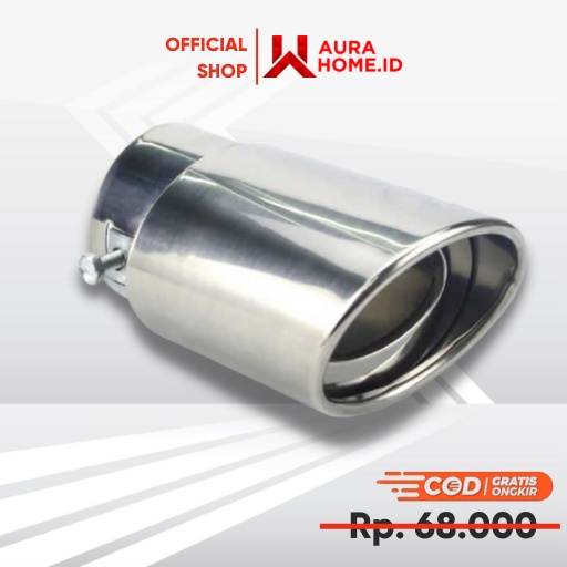 Ujung Pipa Knalpot Mobil Racing / Ujung Pipa Ekor Knalpot Kenalpot Mobil Variasi Racing Avanza Brio 