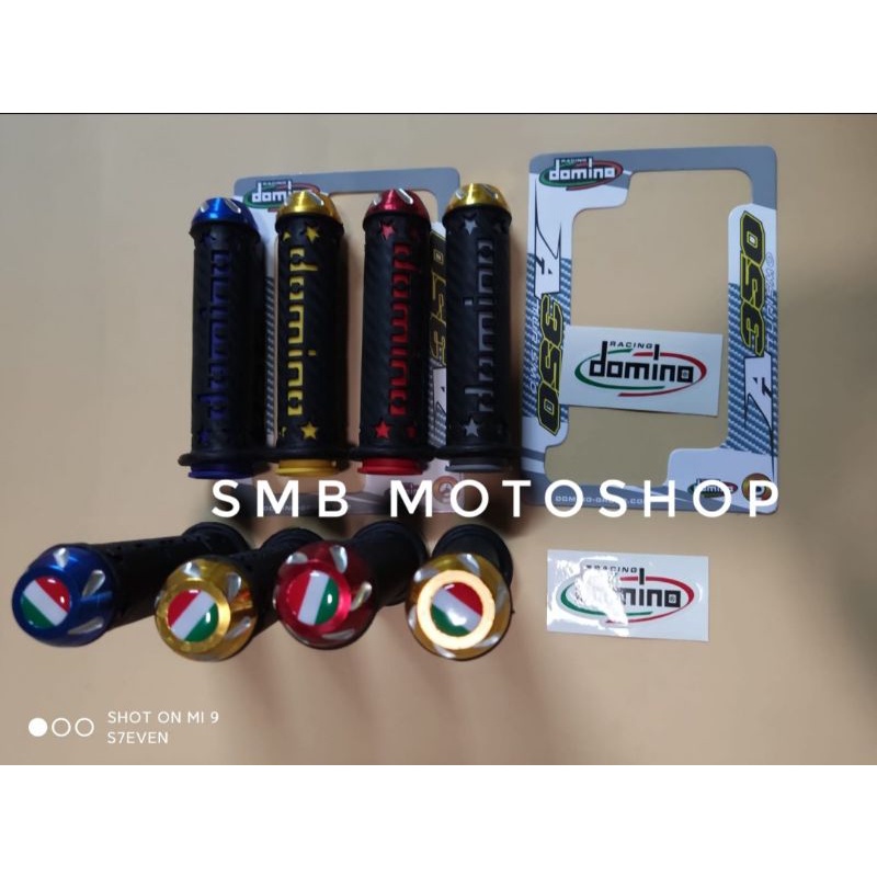 Handgrip Handfat Grip Sarung Gas+ Jalu Domino Universal Variasi Nmax Aerox Pcx Vario 125/150