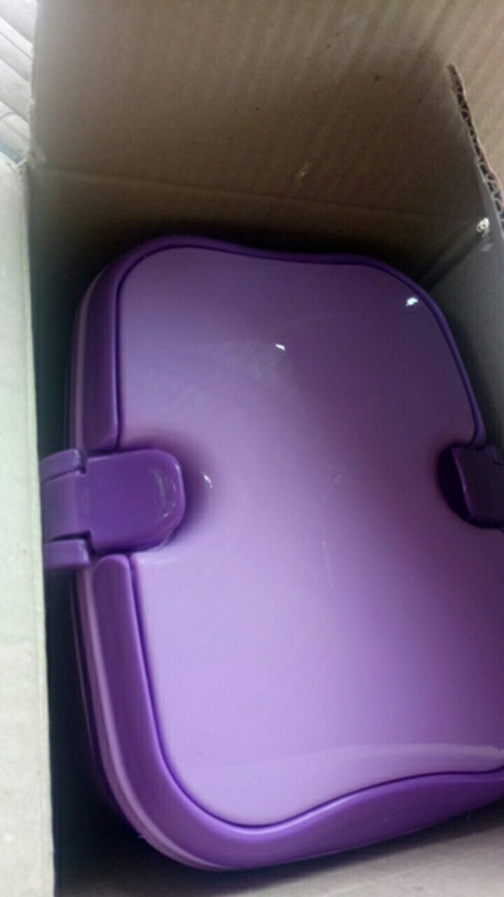 Rantang Makanan Purple / Tempat Makanan 3 Tingkat Gr3in1 - Tempat Bekal Makanan