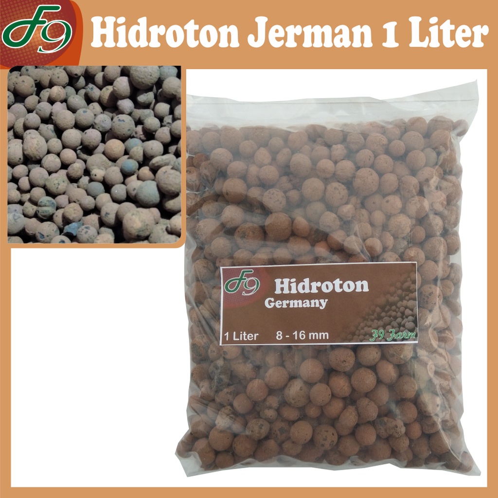 Hidroton Jerman Hydroton Germany Media Tanam Hidroponik 1 Liter