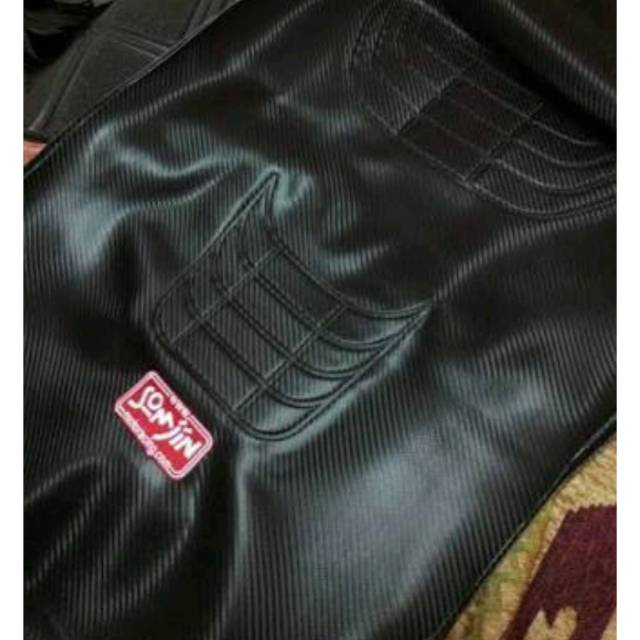 Sarung jok motor karbon startech / kulit jok motor karbon