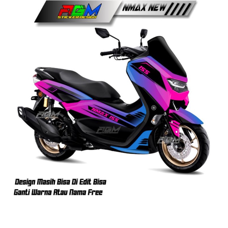Sticker Striping Decal  Nmax 2020-2023  Fullbody.Sticker Decal Nmax 2020-2023 Fullbody