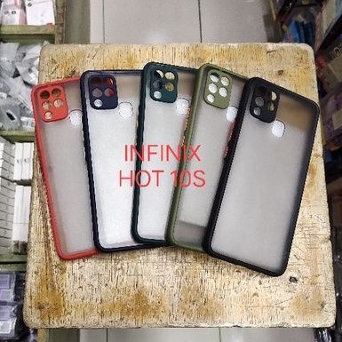 INFINIX HOT 10S CASE MYCHOICE DOVE HARDCASE PELINDUNG KAMERA