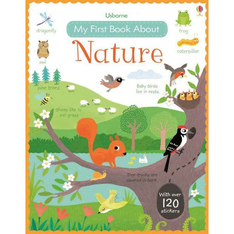 Usborne Sticker Book Nature