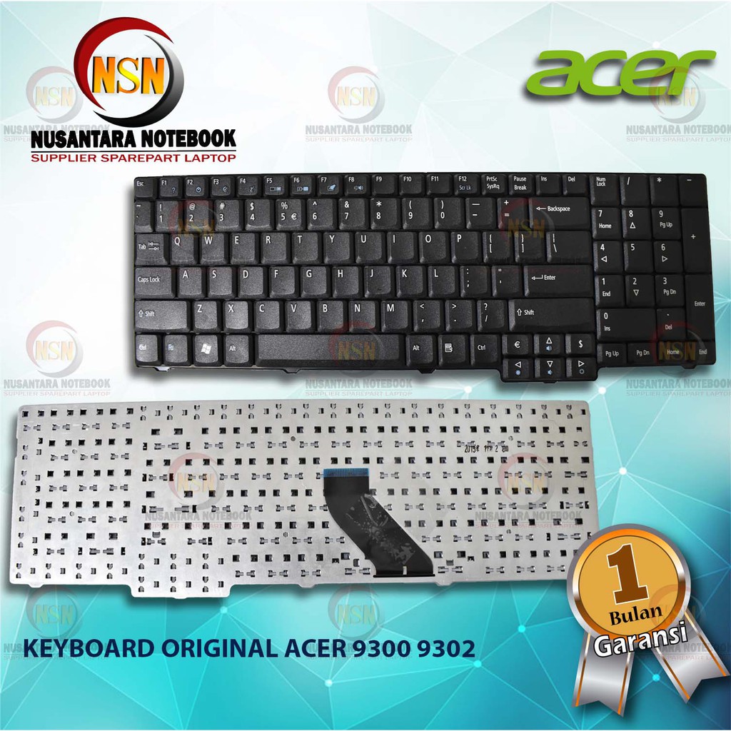 Keyboard Original Acer Aspire 9300 9302 EXTENSA 5235 5632 Black