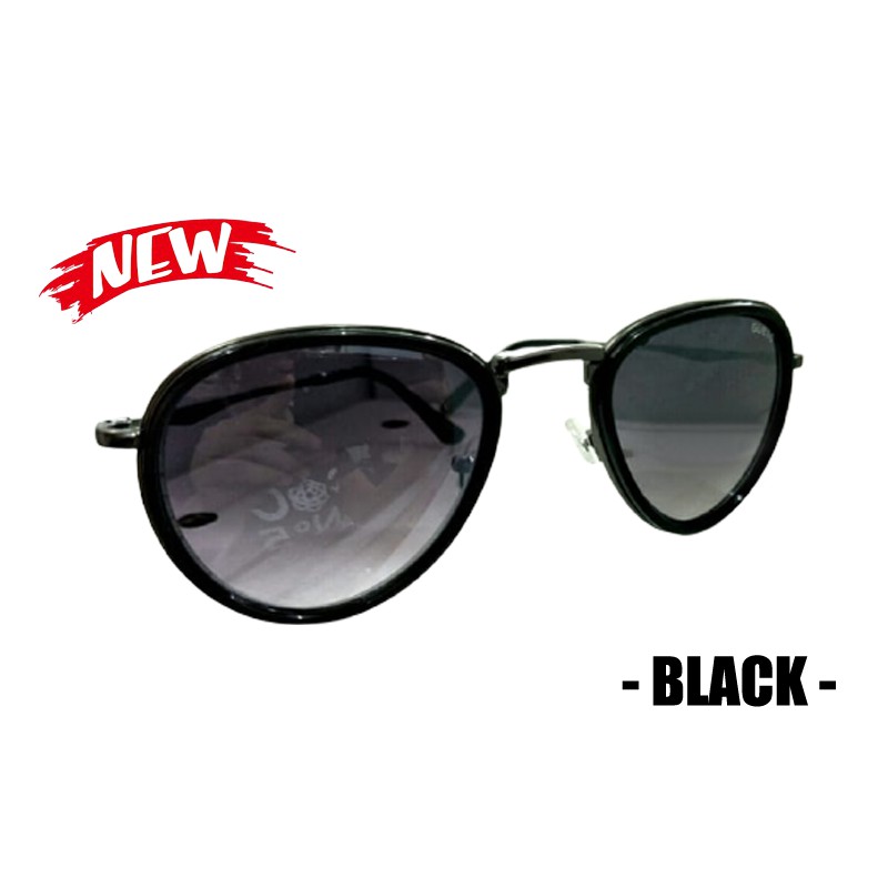 Kacamata Hitam Oval Cat Eye Kaca Mata Fashion Pria Wanita Sunglasses Unisex Korean Style