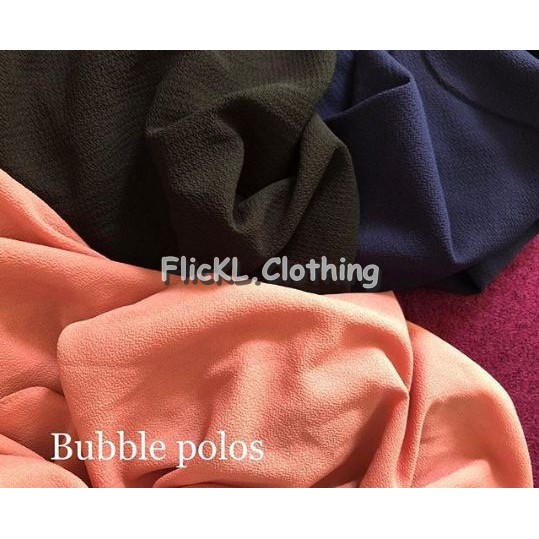 Bahan Kain Bubble Crepe Bubble Pop Jilbab Rollan