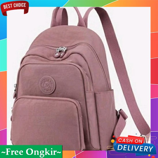 Tas Ransel Backpack Korea Ransel Sekolah Import Modern Anak Muda Trendi Masa Kini Premium Batam Terb