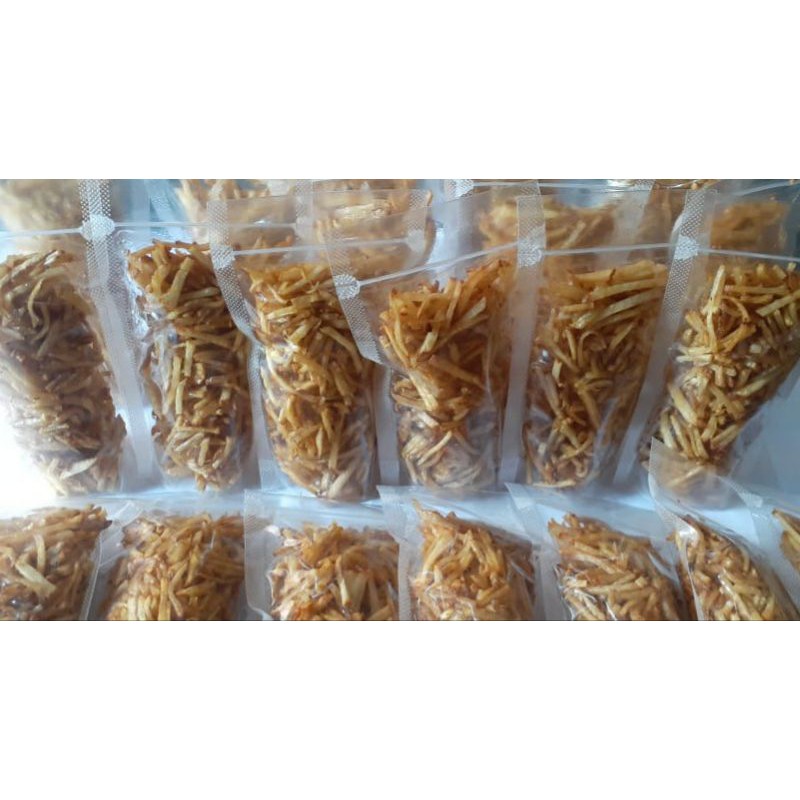 

kering/keripik singkong kemasan 90gram,makanan ringan,asli khas cilacap made in home