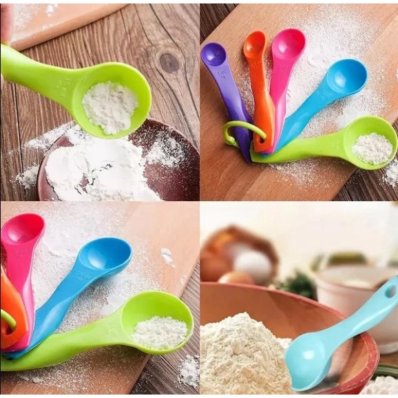 Sendok Takar Sendok Takaran Measuring Spoon 1 SET 5 SENDOK