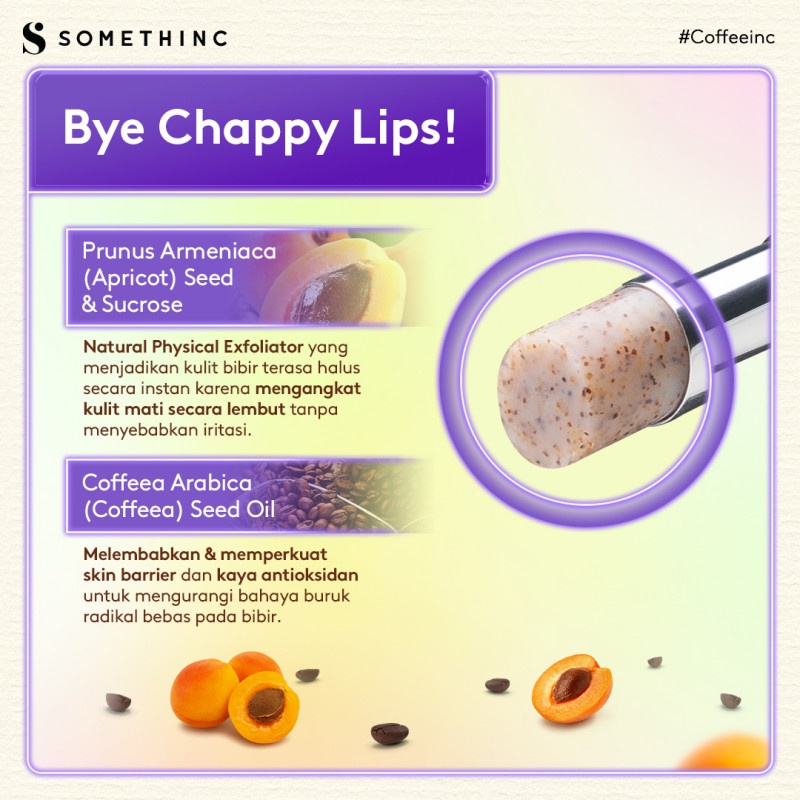 SOMETHINC COFFEEINC Lip Scrub