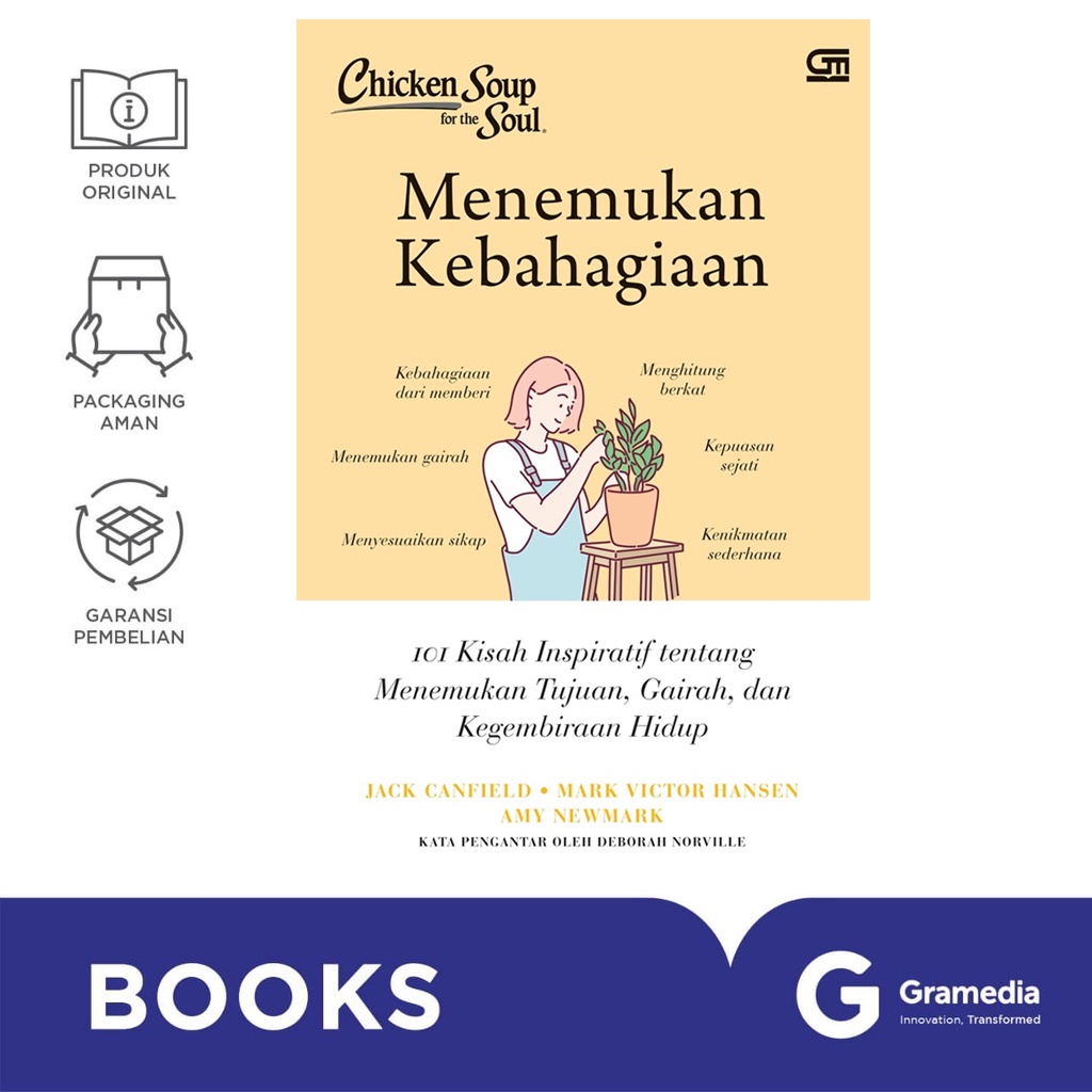 Gramedia Bali - Chicken Soup For The Soul: Menemukan Kebahagiaan