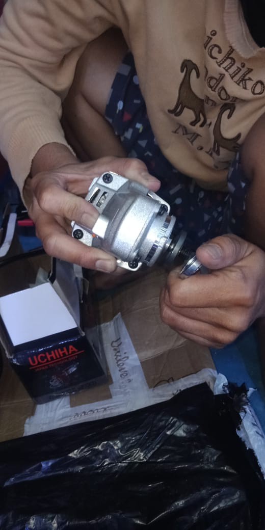 Impact Drill 13mm Fullset Koper Original Uchiha Mesin Bor Besi Beton