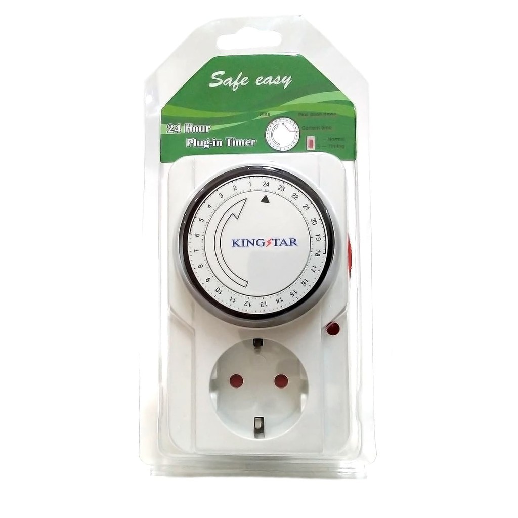 Dijual Kingstar StopKontak Timer 24 Jam - Stop Kontak Timer Analog terakhir