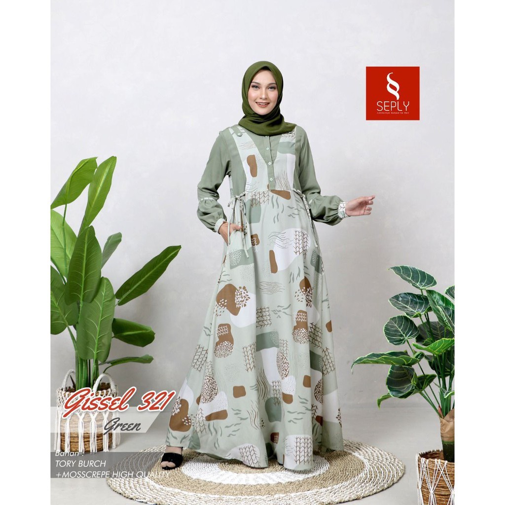 PROMO  Gamis Seply Gissel 321