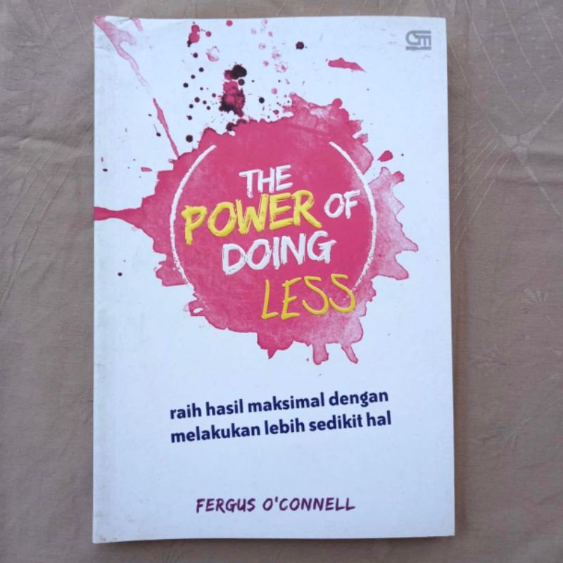 Preloved Novel - The Power Of Doing Less