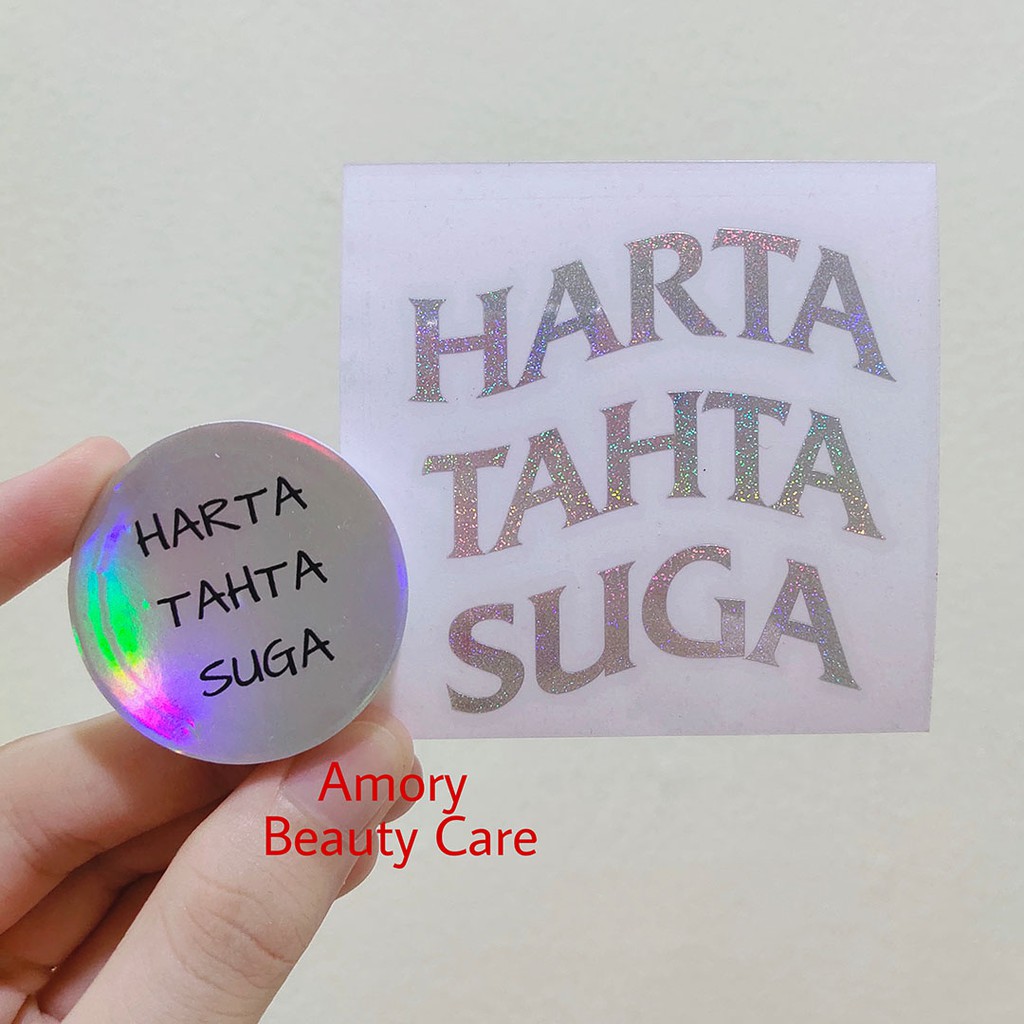 

Sticker HARTA TAHTA SUGA / Sticker Hologram / Griptok Suga bahan Sticker / PopSocket Suga / Freebies