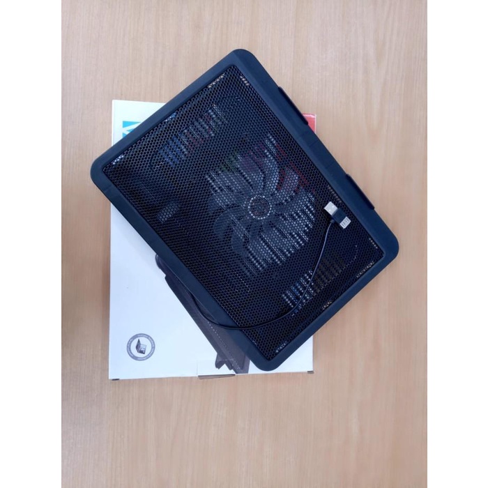 Cooling pad 1 Fan / Kipas Laptop / Pendingin / Meja Laptop