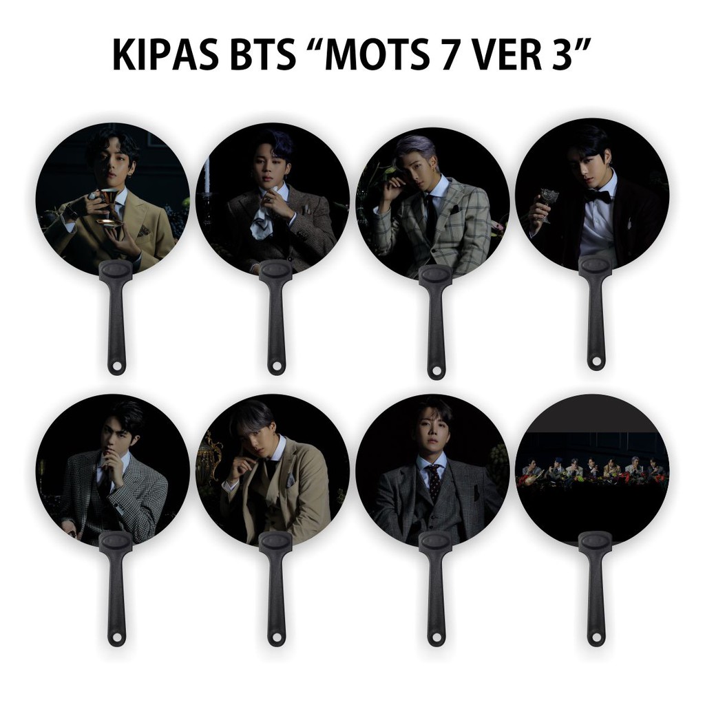 [READY STOCK] KIPAS TANGAN / HANDFAN BTS MAP OF THE SOUL VER 3