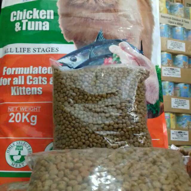 Makanan Kucing Merk Maxi Repack 500Gram