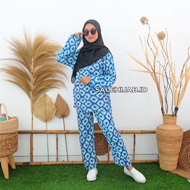 Setelan Baju Tidur Motif Bunga Sepatu / One Set Fashion Wanita Rayon Premium Kode T4 G4 G3 G2-1