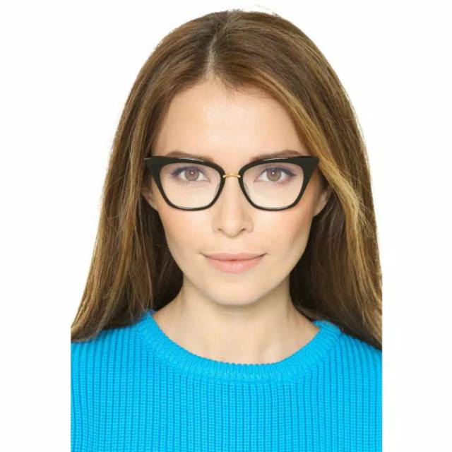 Kacamata Lensa Bening Treng Wanita Terkini