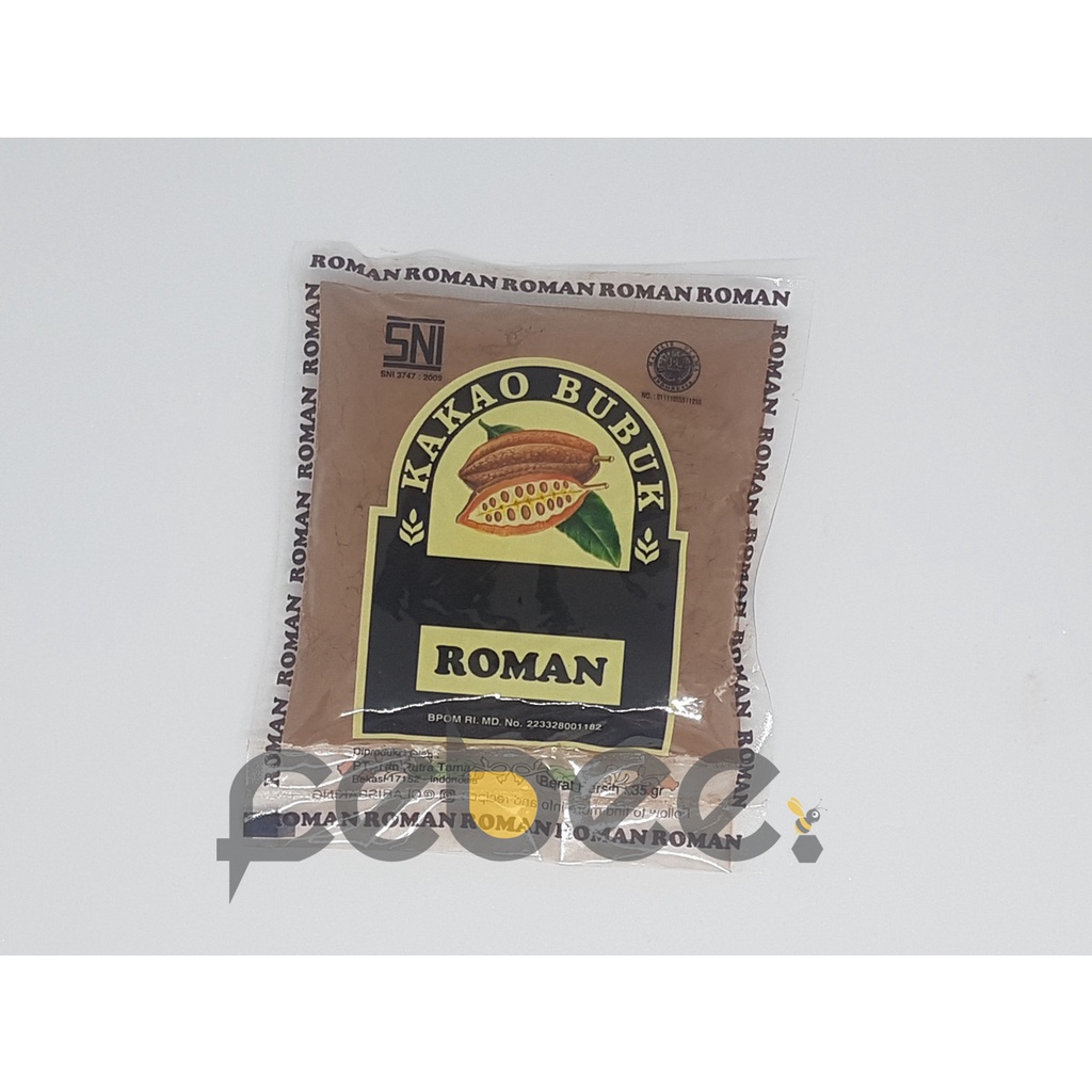 

Roman Cokelat Coklat Kakao Bubuk Cocoa Powder Sachet 35g