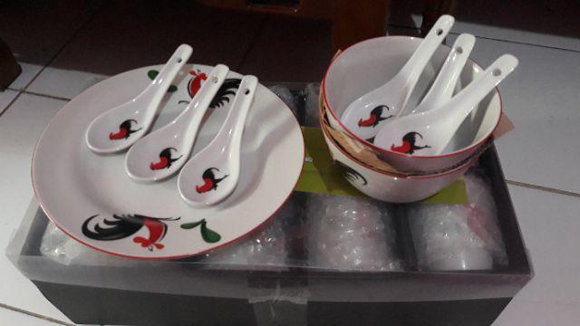 Mangkok Tegak Kopin - Ayam Jago Seri 2