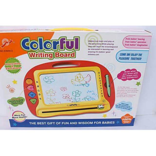 

Colorful writing broad besar