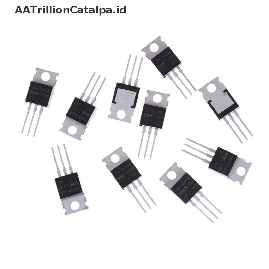 10pcs IRF9540 P-Channel Power mosfet 23A 100V TO-220