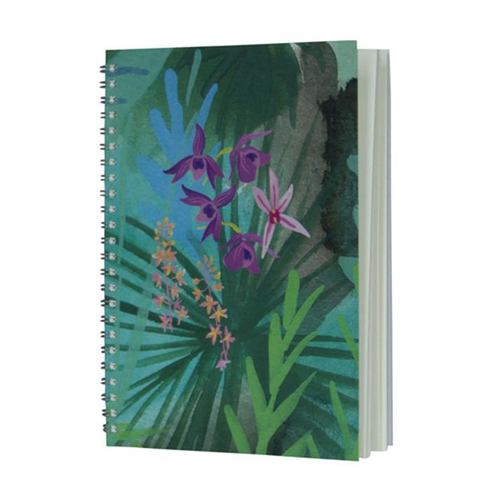 

Notebook / Notebook Ring Buku Notes A5 Jurnal Anggrek Kamalika Artprints