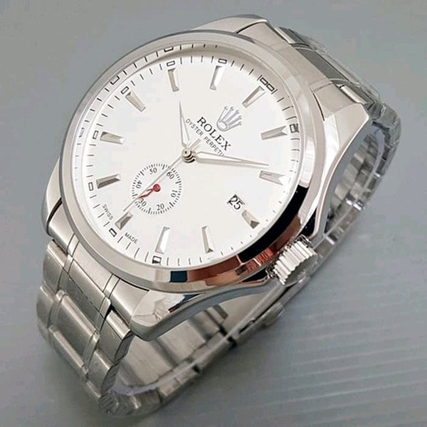 MURAH -  Jam Tangan Pria/Cewek Rolex Automatic Mesin Rantai Best Seller Termurah