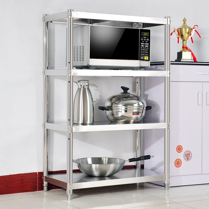 Rak Dapur Portable Stainless 4 Susun M826