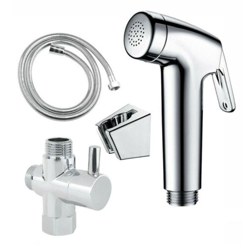 Gro Kepala Shower Genggam Bahan Stainless Steel Untuk Kamar Mandi