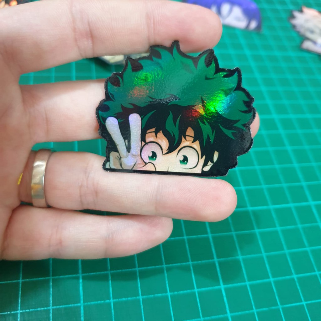 

Sticker Hologram Anime - PSH260 - Hero Academia - Izuku Midoriya