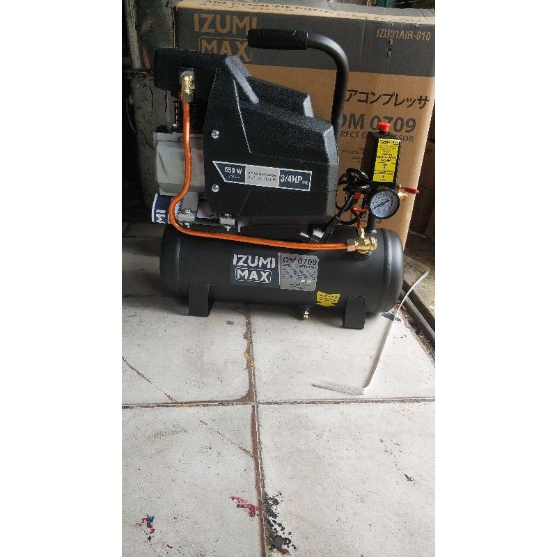 Mesin Kompresor Compressor Angin Listrik 3/4 Izumi Max