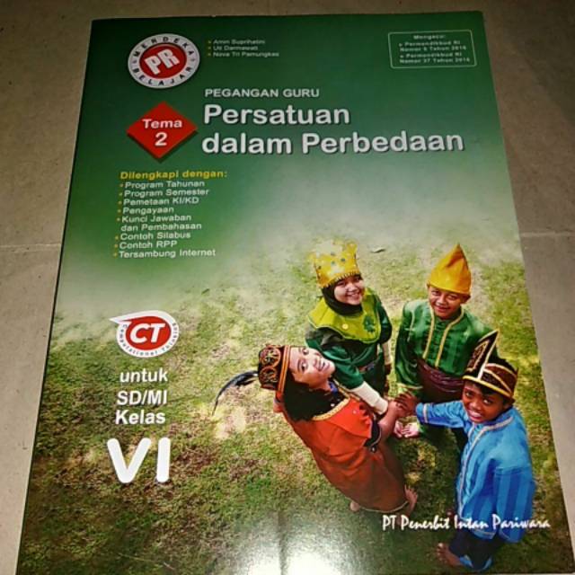 

Buku PR PG kelas 6, Tema 2, TERBARU