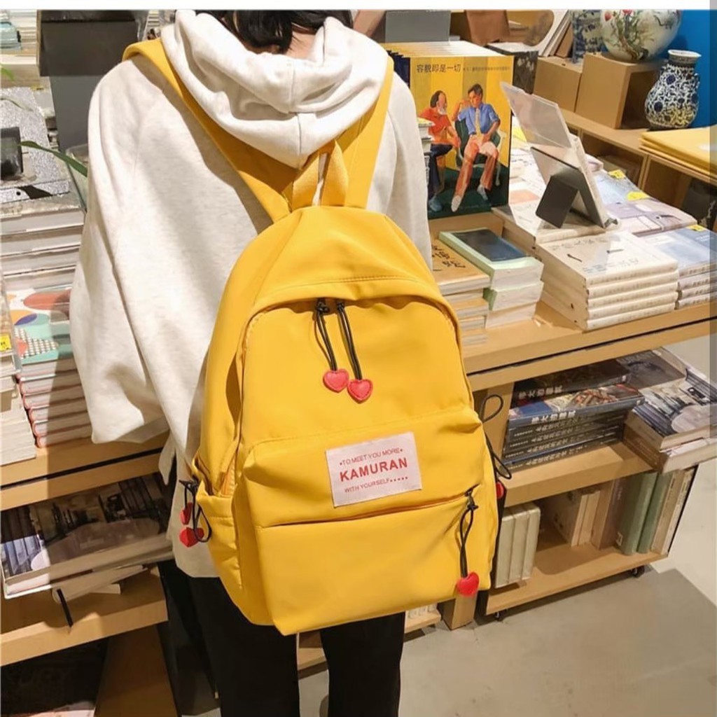 Should Bag - Tas Ransel Sekolah Anak Wanita Dan Pria Terbaru 2021 Kekinian Motif Carakter Kamuran Lover Korean Style Murah