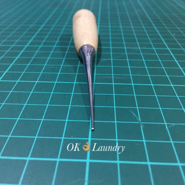 Leather Tool Stitching Awl Alat Tusuk atau Pembolong 9mm berbahan kayu-1