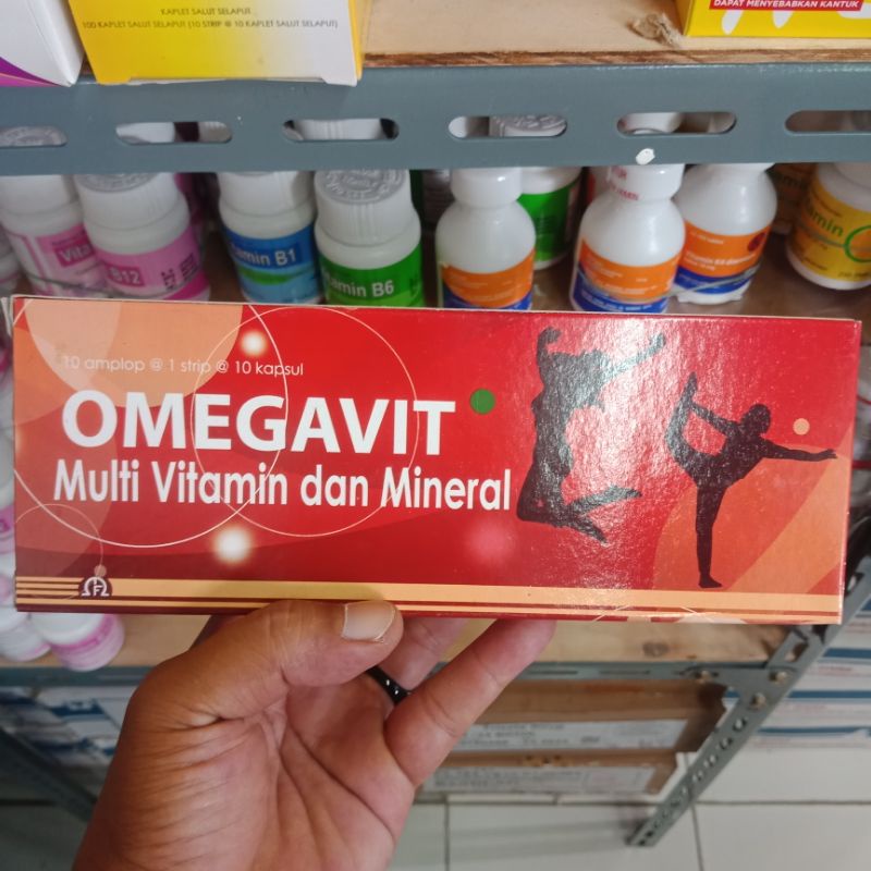 OMEGAVIT Multivitamin Mineral 100kapsul