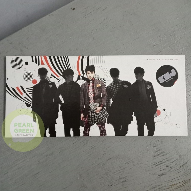SS501 Kim Hyung Jun Kim Hyung Joon My Girl 1st Mini Album