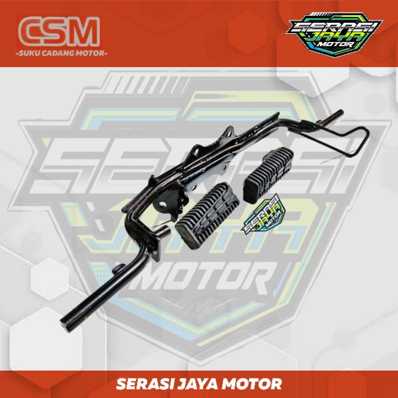 BESI STEP BARSTEP DEPAN PLUS KARET STEP DEPAN JUPITER MX NEW 5 SPEED / MX NEW DOUBLE DISC